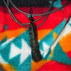 Black Tourmaline Double terminated Raw Hand Cut